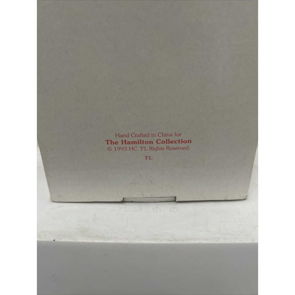 🔥🆕🔥Vintage 1993 Mandy Porcelain Doll By Bets Van Boxel Bunny Rabbit - Picture 8 of 8